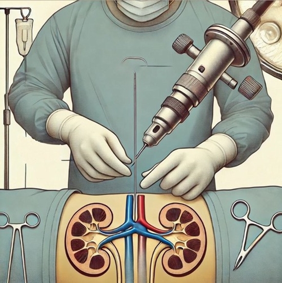 Percutaneous nephrolithotomy (PCNL)  {faces}