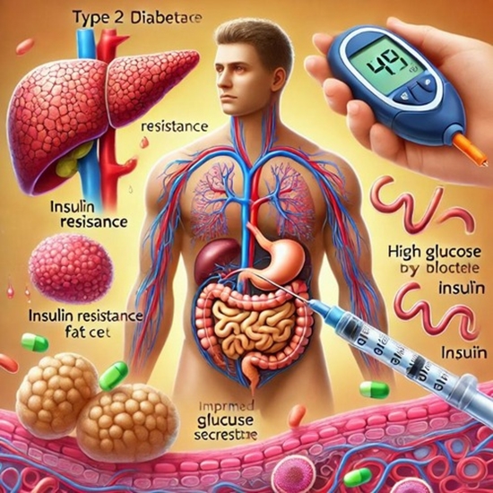 type
2 diabete {faces}