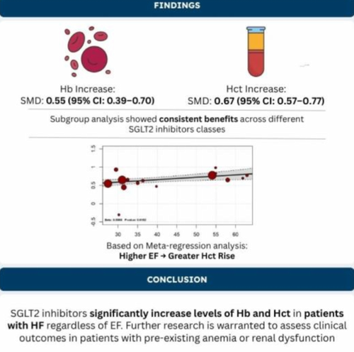 مهارکننده‌های SGLT2: افزایش‌دهنده هموگلوبین در نارسایی قلبی